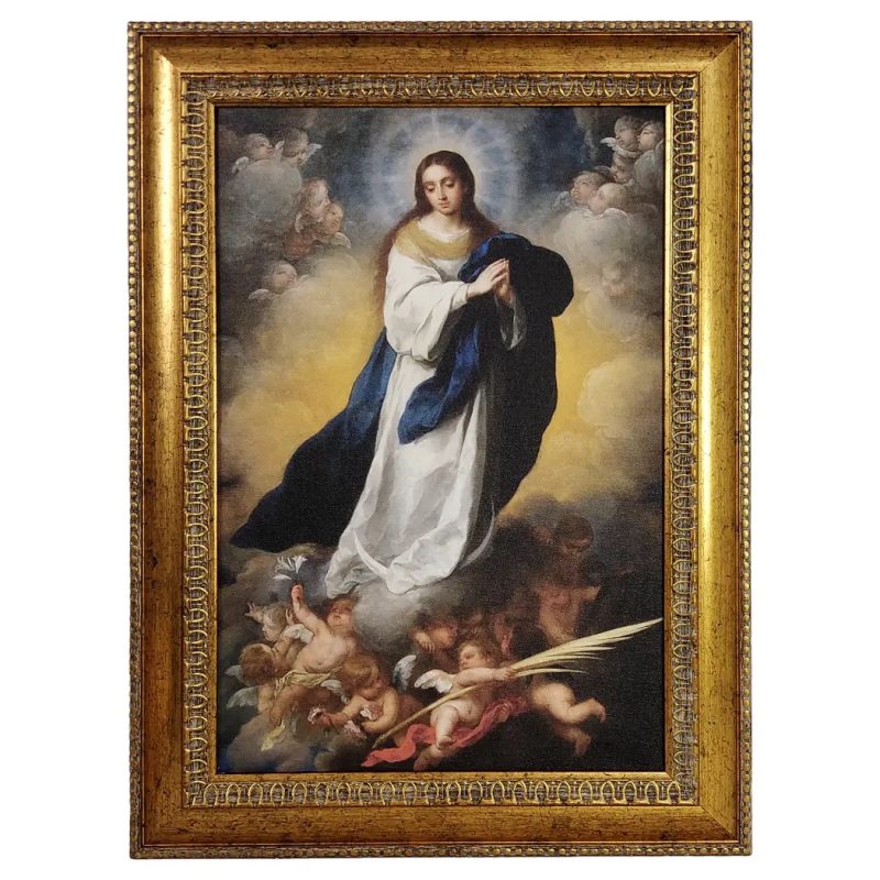 Immaculate Conception Canvas - Heavenly Gifts USA